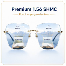 Прогрессивная линза Premium 1.56 SHMC